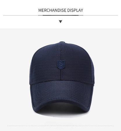 Spring Summer New Mesh Baseball Cap Outdoor Sports Cap Breathable Sunshade Sunscreen Cap Simple Casual Men's Women‘s Hat