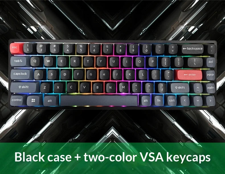 New Everglide AE68Pro Siren Magnetic Axis Gaming Keyboard Original Double Lamp Position RT0.001MM/ADC Direct Connection Keyboard