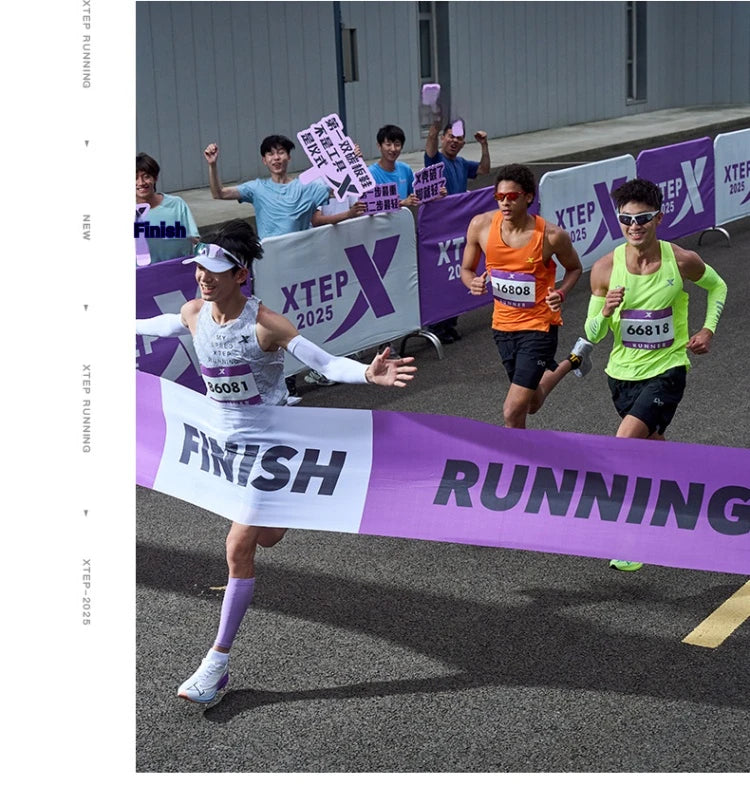 Xtep Shyft 1.0 profesionalni tekaški čevlji za moške, poletni maratonski čevlji z ogljikovo ploščo za blaženje udarcev, tekmovalni čevlji 875319110083