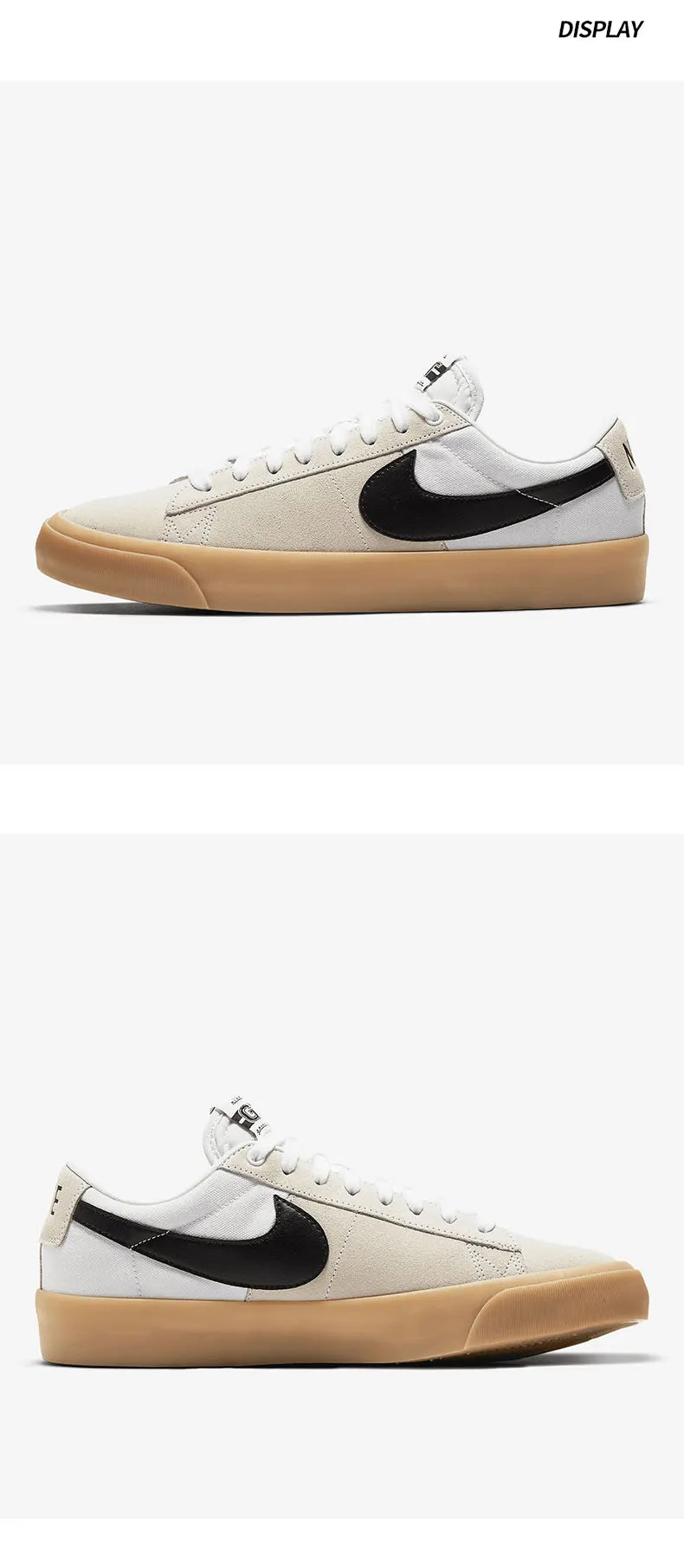 Chaussures de skate unisexes Nike SB Blazer Zoom Classic Low-Top officielles et authentiques DC7695-100