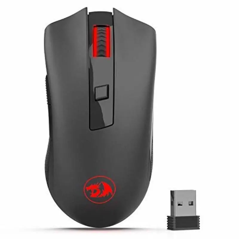 Redragon M652 optische 2.4G-Wireless-Maus mit USB-Empfänger, tragbare Gaming- und Office-Maus, 5 einstellbare DPI-Stufen