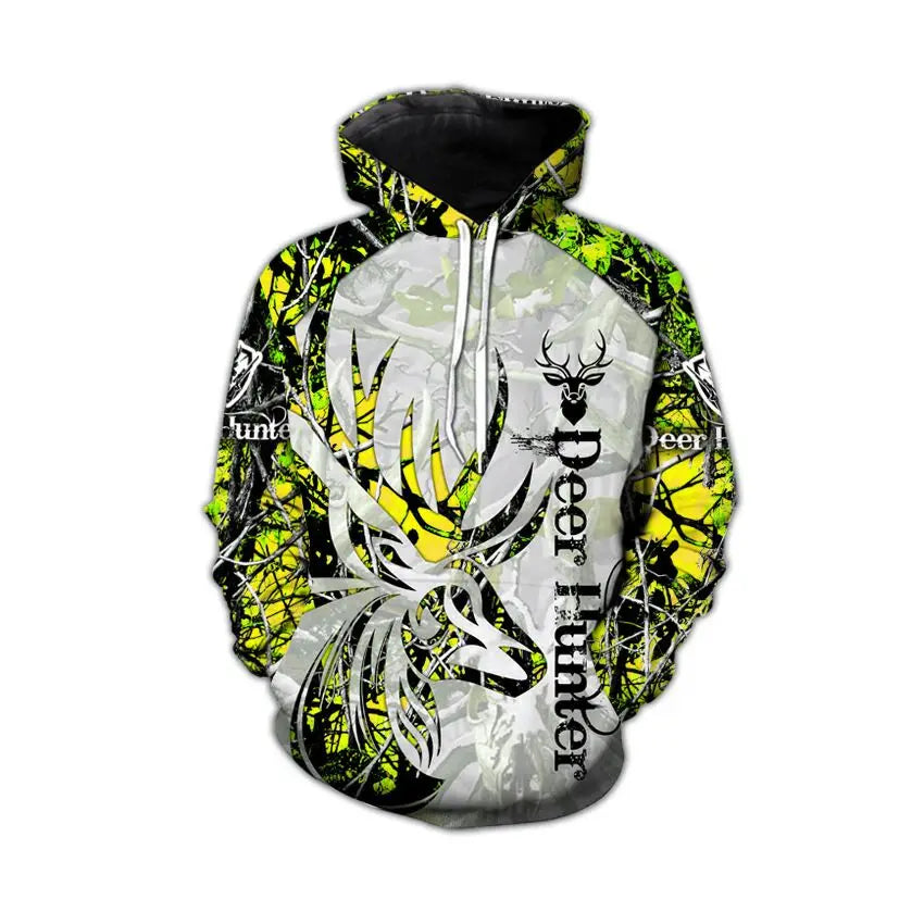 Sweatshirt com Capuz Unissexo de Outono com Estampado 3D Integral de Leão, Lobo e Pele de Tigre Branco para Homem, Pullover Casual Estilo Casaco