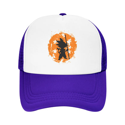 Unisex Dragon Ball Z Goku Dbz Trucker Hats Outdoor Mesh Baseball Caps Snapback Caps Hats Sun Caps Trucker Cap High Quality, produit gaming premium Fraquane, équipement gamer