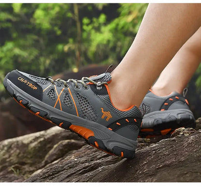 Men's Hiking Shoes Breathable Mesh Sports Summer Outdoor Wear-resistant Hiking and Hunting Tactical Shoes
