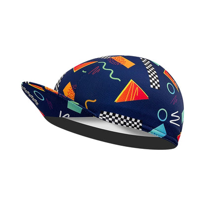 Polyester Quick Dry Cycling Men's Caps Road Bike Sports  Universal Size Summer Cool Cartoon Print