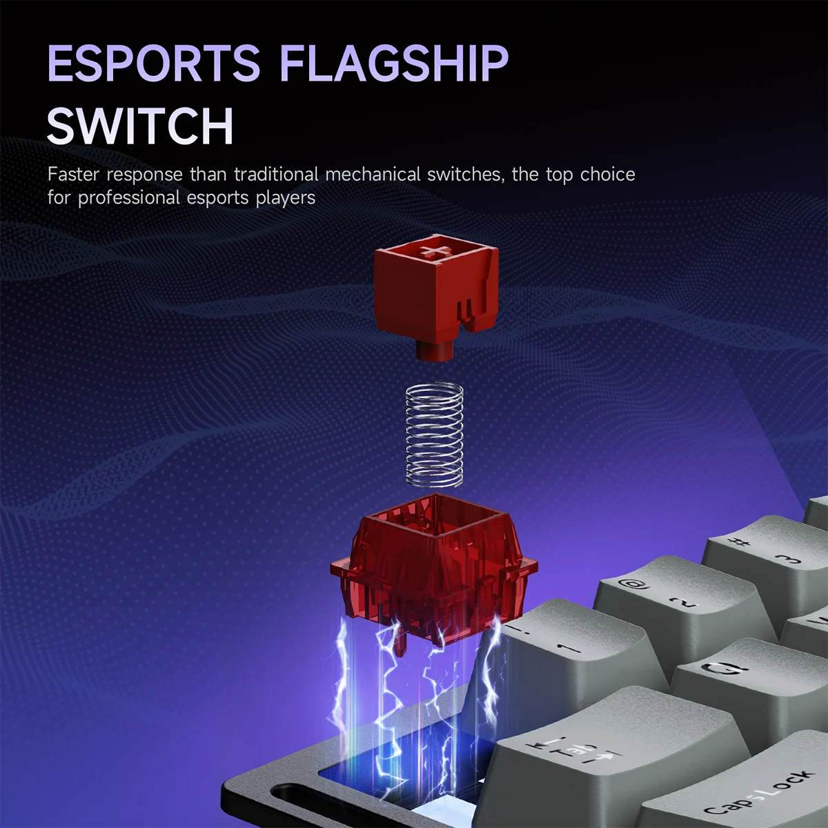 AJAZZ AK029 Wired One Handed Keyboard HE Magnetic Switch 8000Hz 29 Keys RGB Mini Gaming Mechanical Keyboard for PC Gamer