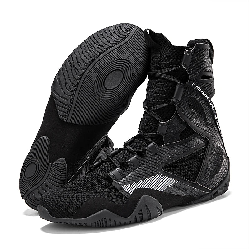 2026 Men Boxing Shoes Classic Training Outdoor Sneakers Sports Professional Fitness Wrestling Shoes Equipment Original Boxing Bo