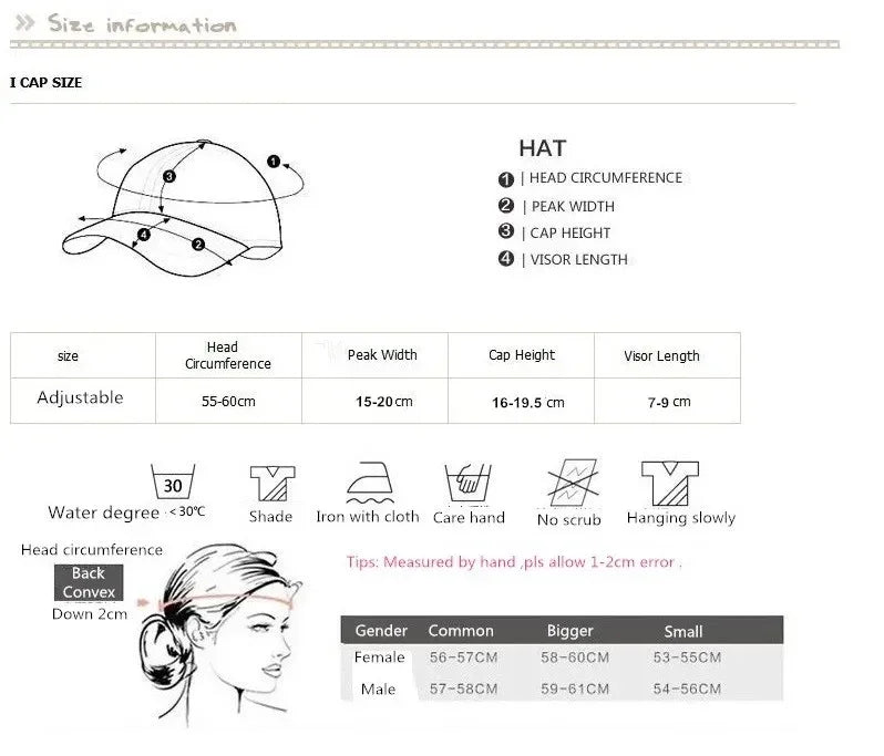1 PC Four Seasons Fashion Short Brim Cotton Baseball Caps Men Women Dad Hat Adjustable Trucker Style Low Profile Caps
