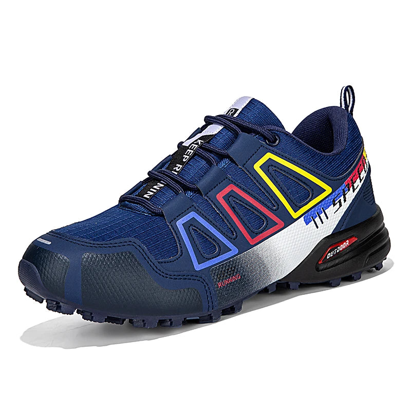 Men Waterproof Hiking Shoes Non-Slip Hunting Boots Outdoor Tactical Training Sports Shoes Men Walking Hiking Travel Shoes