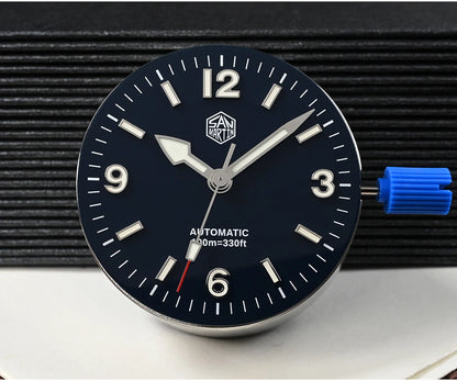 San Martin 38mm Men's Sport Watch Fashion Luxury Explore Climbing Automatic Mechanical Sapphire Waterproof 5 Links Bracelet BGW-9
