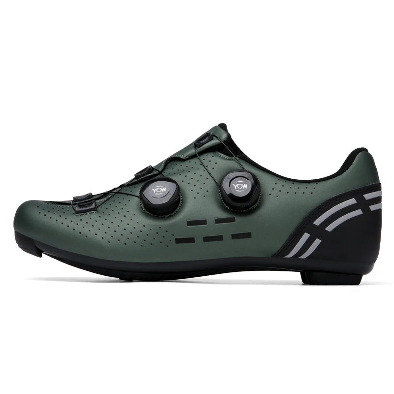 Hochwertige Fahrradschuhe für Herren, SPD, selbstverriegelnd, Rennrad-Sportschuhe, MTB-Mountainbike-Schuhe für Damen, rutschfeste Fahrradschuhe 36-47
