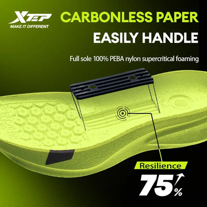 XTEP 2000km PRO Sapatilhas de Corrida para Homem 2026 Primavera Suavidade Durabilidade Estabilidade Conforto Leves Sapatilhas Desportivas Masculinas 874219110026