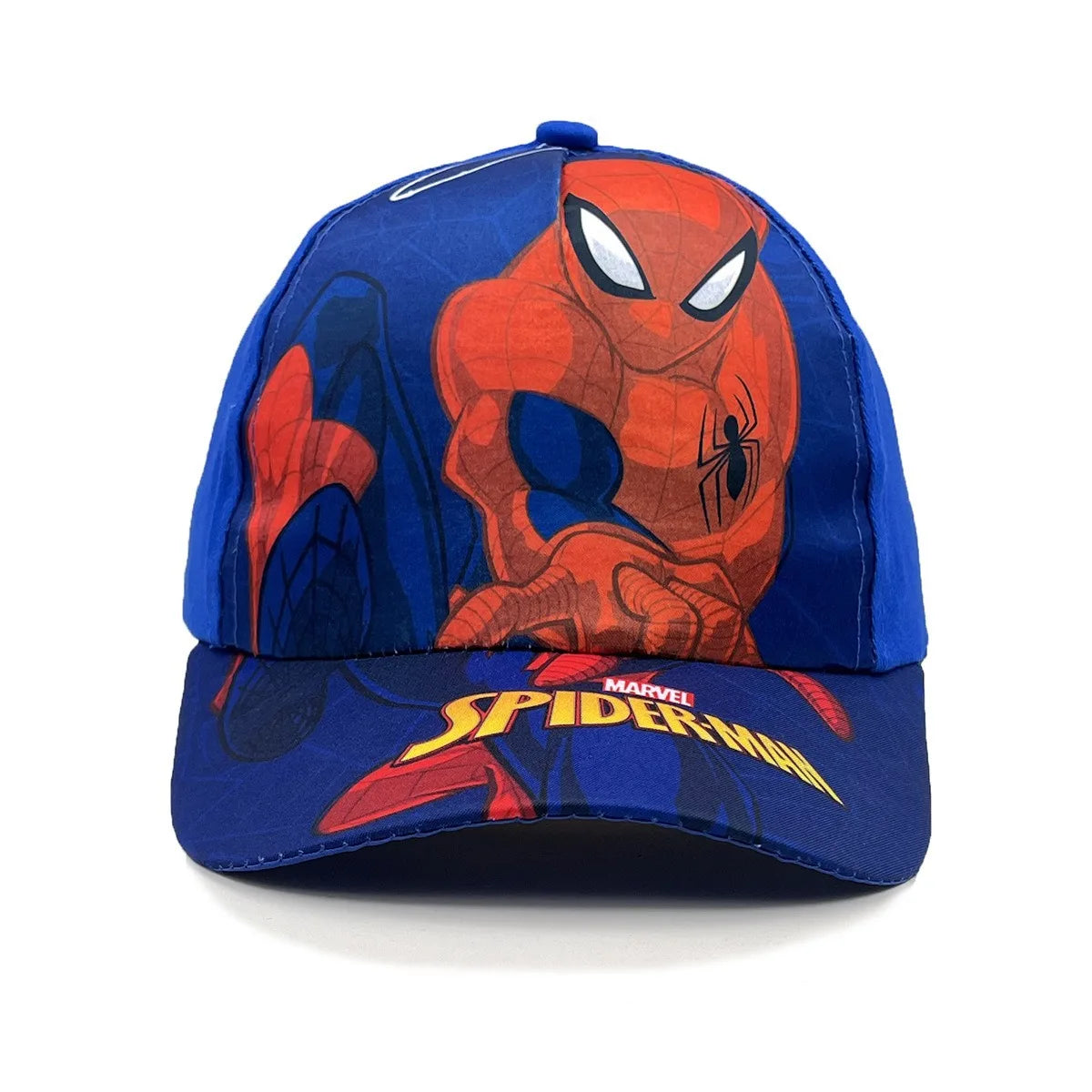 Marvel Spider-Man anime-figur baseballkasket, børnekasket med skygge, bomuld og polyester, hovedbeklædning til alle årstider, solbeskyttelse, gaver