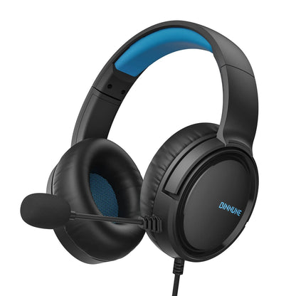Casque de jeu filaire supra-auriculaire BINNUNE BG02 avec micro pour PS4 PS5 Xbox Series X | Casque stéréo premium pour Xbox One, PC, Switch et Pro