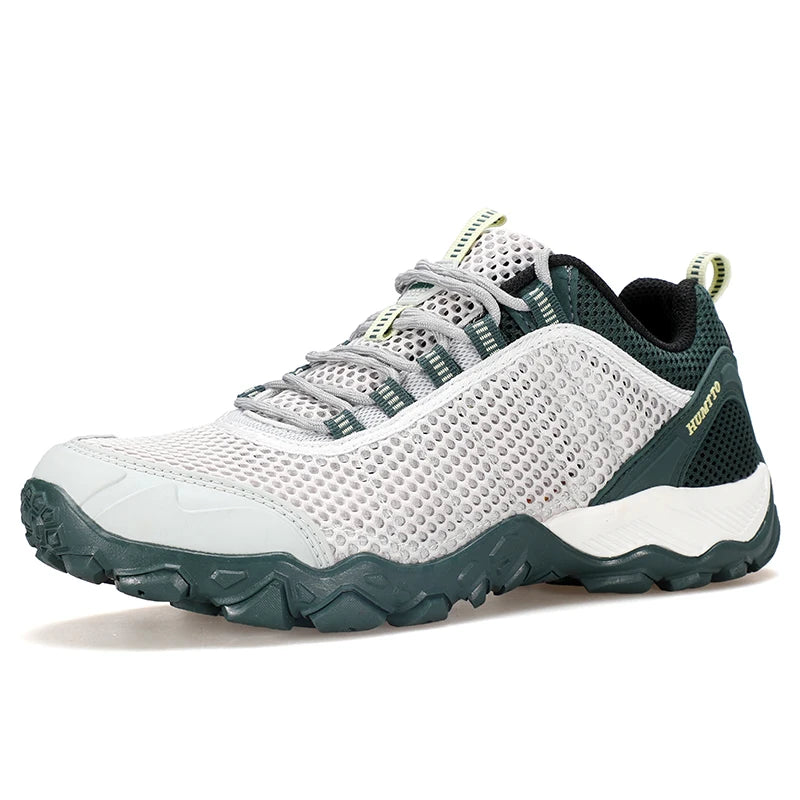 HUMTTO Chaussures pour homme : chaussures de randonnée d'été antidérapantes et respirantes, de luxe, de créateur, pour le plein air, le trekking et l'escalade, baskets pour homme