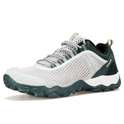 HUMTTO Chaussures pour homme : chaussures de randonnée d'été antidérapantes et respirantes, de luxe, de créateur, pour le plein air, le trekking et l'escalade, baskets pour homme