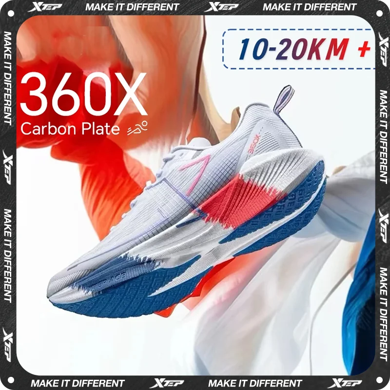 „Xtep 360X Professional“ bėgimo bateliai vyrams su anglies plokštele, skirti maratonui, „PB Sport“ sportiniai bateliai, pagaminti iš lengvos ETPU medžiagos, sportiniai bateliai 976119110080