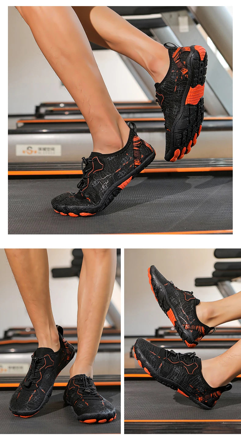 Sapatos Barefoot para Homem e Mulher, Calçado de Praia Outdoor de Secagem Rápida e Antiderrapante, Sapatos para Desportos Aquáticos e Fitness Indoor, Calçado Desportivo