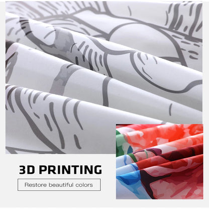 Anime Genshin Impact Bedding Set Boys Girls Twin Queen Size Duvet Cover Pillowcase Bed Kids Adult Fashion Home Textile