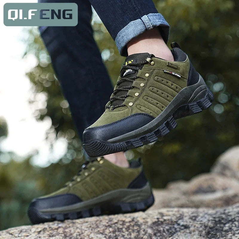 Classic Men Women Outdoor Hiking Shoes Boots Couples Mountain Climbing Boots High Quality Sports Trekking Footwear New Sneakers