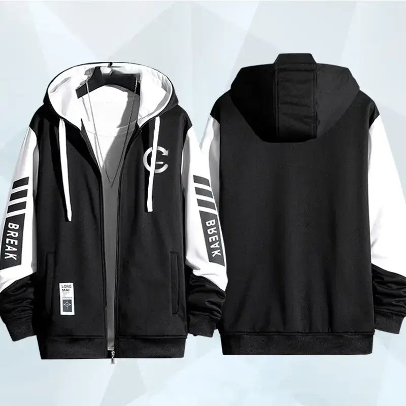 Produit gaming premium Fraquane, Anime Link Click Charles Lucas Same Coat Hoodies Cosplay Costume Sweatshirts Man Hoodie Women Man Clothing Men's Sweatshirts