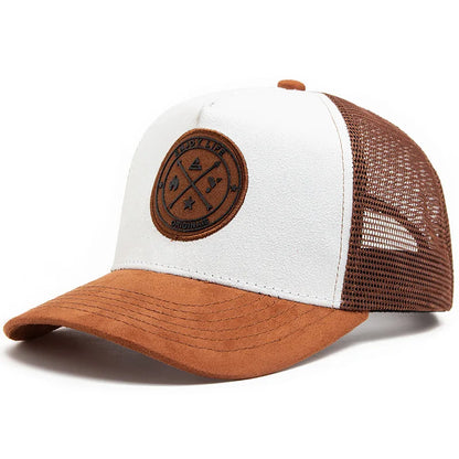 Baseballová čiapka Four Seasons Mesh pre ženy a mužov, módna, ležérna, priedušná, s písmenom a ikonou, unisex, hip-hopová, truckerová, na outdoorové športy, čiapka typu „dad hat“