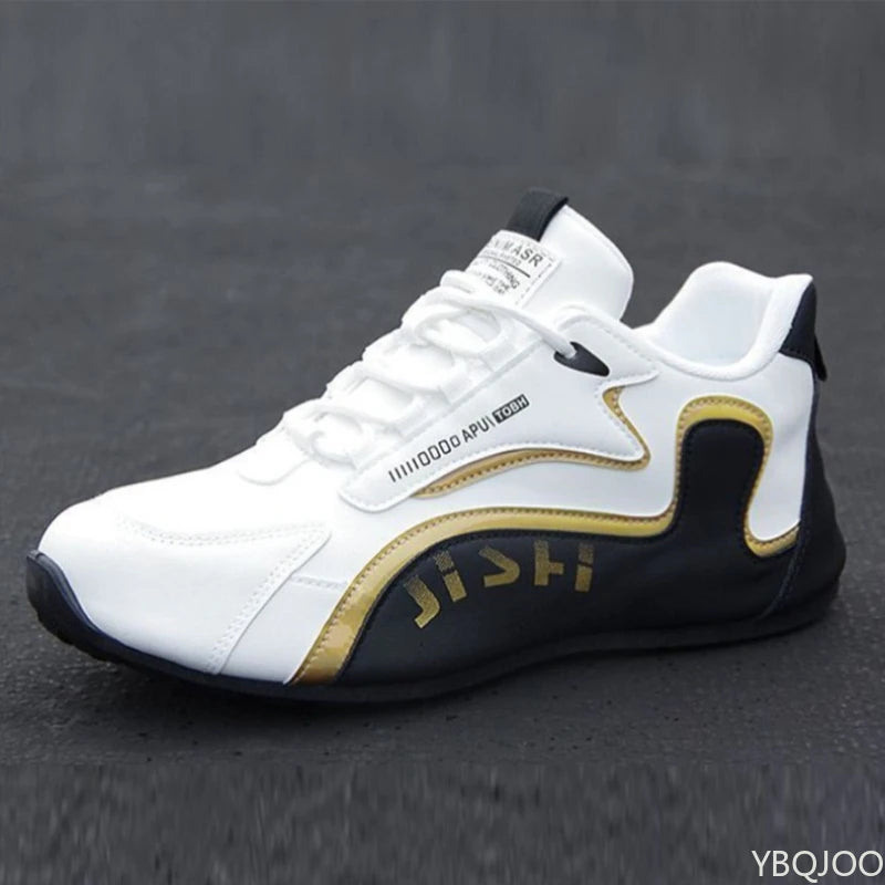 Sapatos de homem de tamanho grande, novidade de outono, respiráveis, casuais, confortáveis, versáteis, leves e planos, para desporto