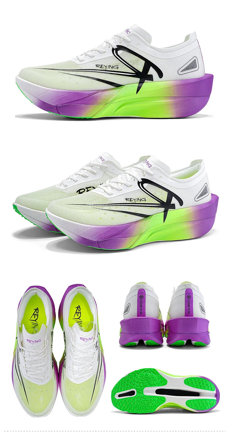 2025 New Full Palm Nylon Carbon Plate Running Shoes Double Layer Double Density Marathon Training Shoes Irunsvan&ACTBASE 25126