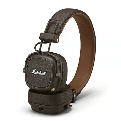 Marshall Major III Wireless Bluetooth Headphones – Deep Bass, Noise Cancelling, Foldable Over-Ear Headset with Microphone