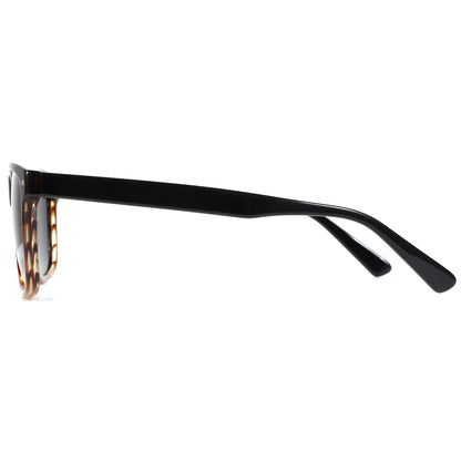 ZENOTTIC Trendy Polarized Sunglasses UV400 Protection Acetate Square Sun Glasses Classic Design Shade for Women Men
