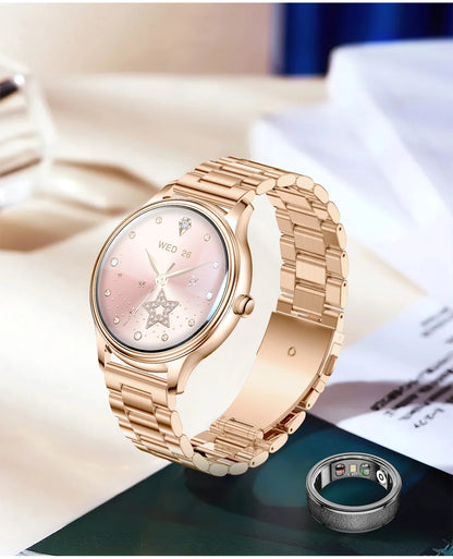 New COLMI L28 Air Ultra-thin Smartwatch 1.32 inch AMOLED Display, Women's Health Management, Exquisite Smart Watch For iOS Phone