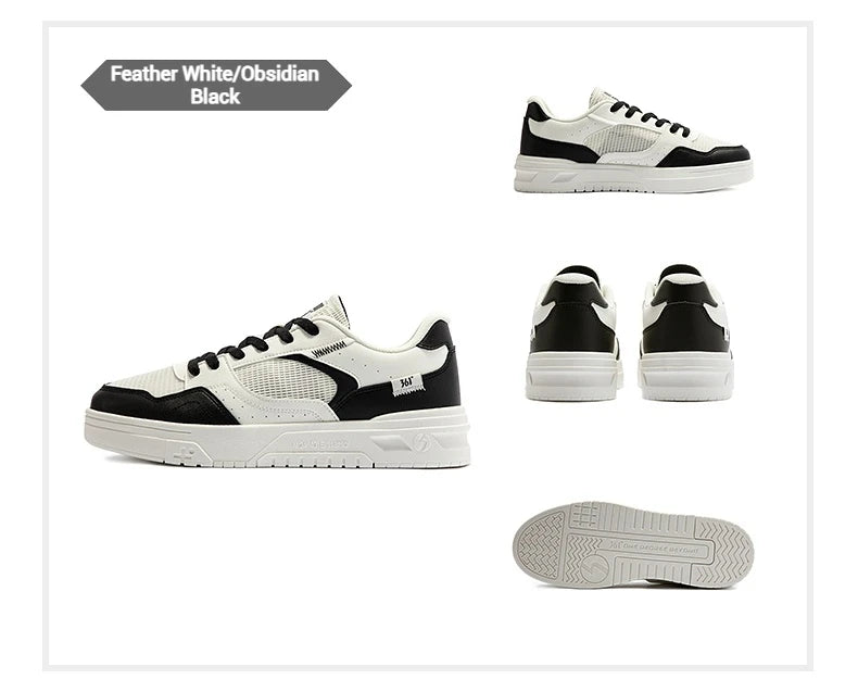 361 Degrees Men's Board Shoes New Comfortable Versatile Breathable Leisure Lightweight Wear-Resistant Male Sneakers 672516626