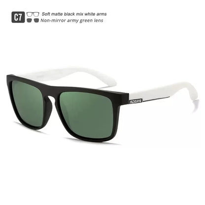 Outdoor Sport Square Myopia Lens Prescription Sunglasses Men Polarized Driving Anti-Glare Myopes Lunettes 0 -0.5 -0.75 To -6.0