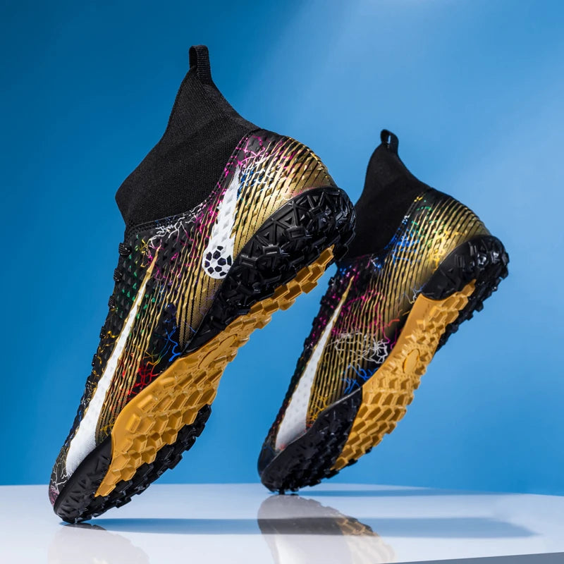 Men's Soccer Shoes Kids Football Boots Women Professional Soccer Cleats Antiskid Chaussure TF/FG Outdoor Athletic Football Shoes