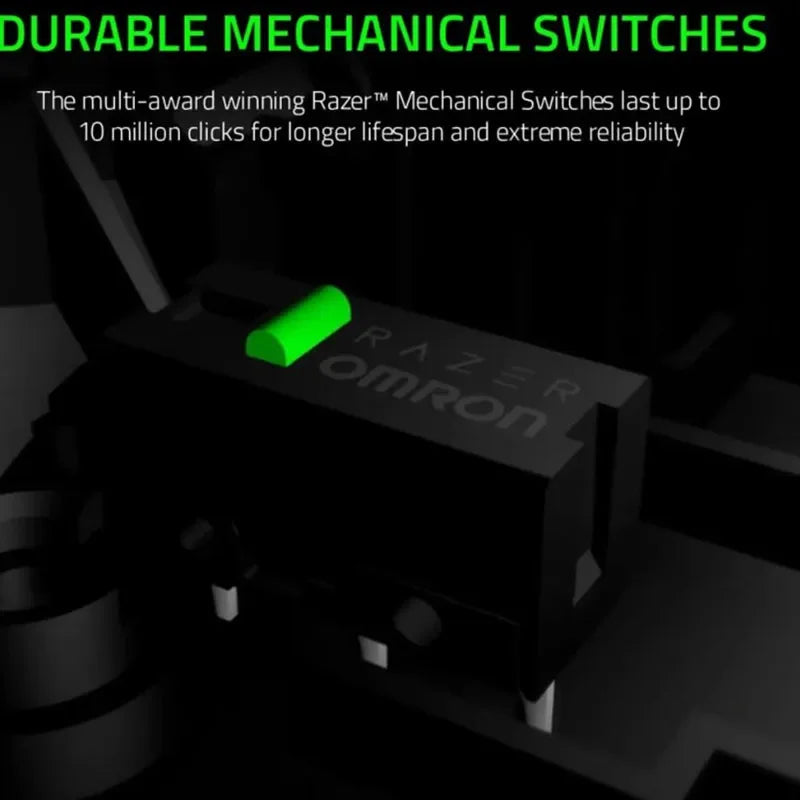 Razer DeathAdder Essential kabelgebundene Gaming-Maus / kabelgebundene Maus 6400DPI 5 unabhängige Tasten für Laptop PC Gamer