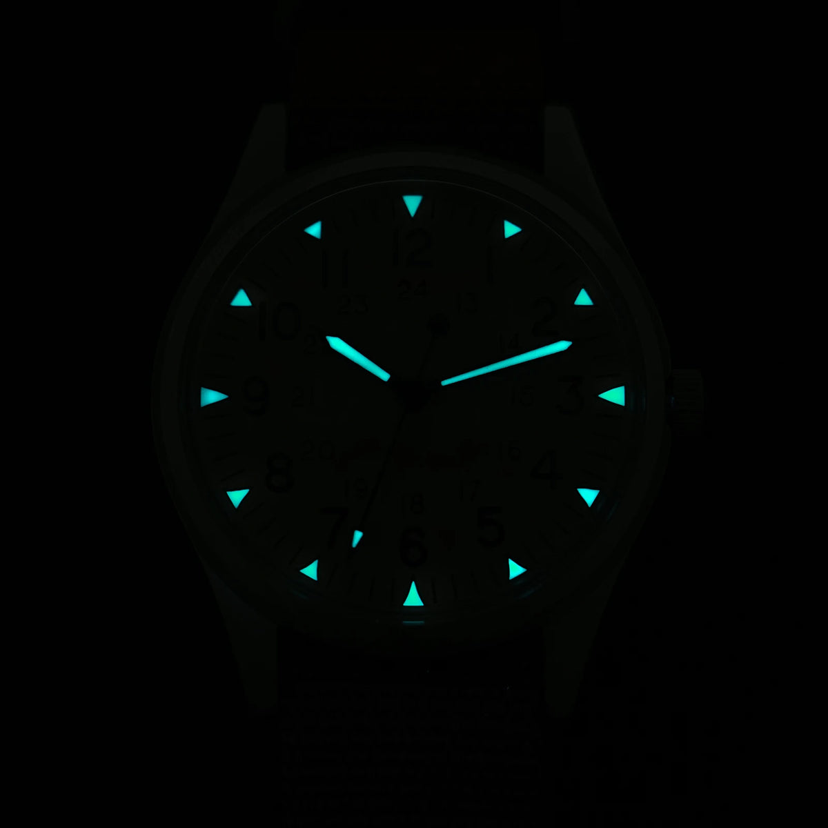 Militado ML07 Military Watch VH31 Quartz Movement Sapphire Crystal Luminous AR Coating Vintage Watches 100m Waterproof