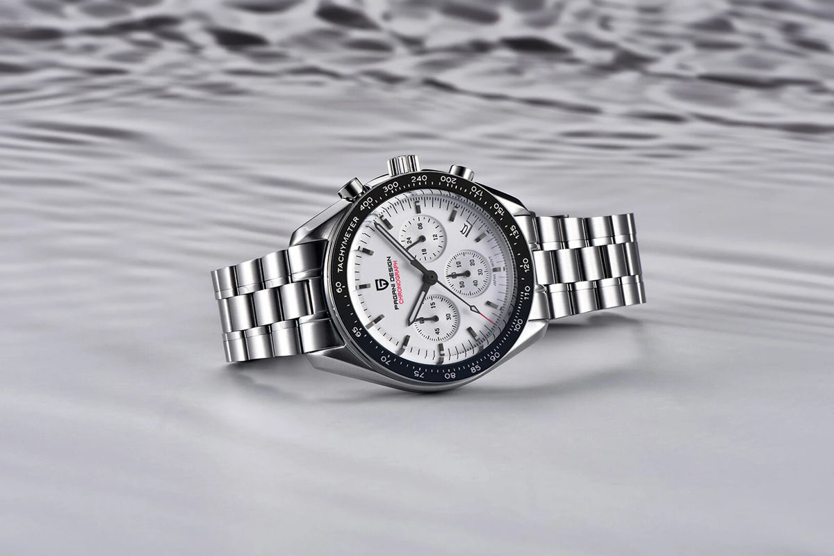 PAGANI DESIGN 2026 New Mens Watches Panda Moon Watch Luxury Quartz Watch For Men Automatic Date Sport Chronograph Wristwatch Men