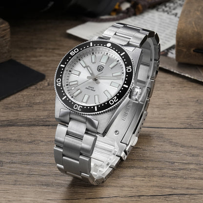 Watchdives Wd1965 V2 Fashion Quartz Wristwatches Vh31 Sapphire Man Watches Luxury Stainless Steel 200M Waterproof Diver Watch