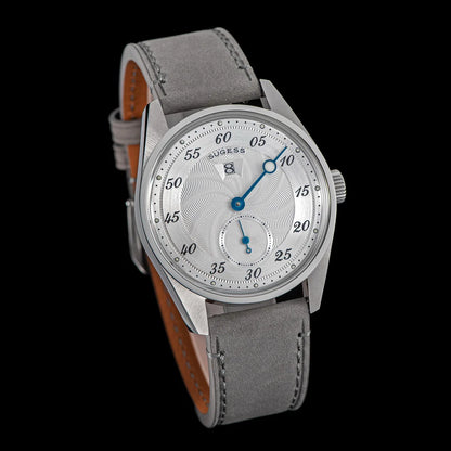 Sugess Watch of Men Automatic Mechanical Wristwatches ST1721 Movement Luminous Simple Fashion Clock Waterproof Glass S451 New