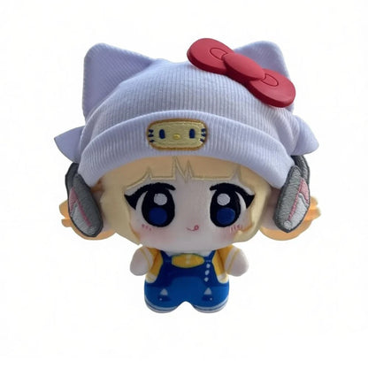 10cm плюшена кукла Overwatch Juno, декорация, анимационна плюшена играчка OW Juno, кукли за раница за фенове, колекционерски подарък за рожден ден