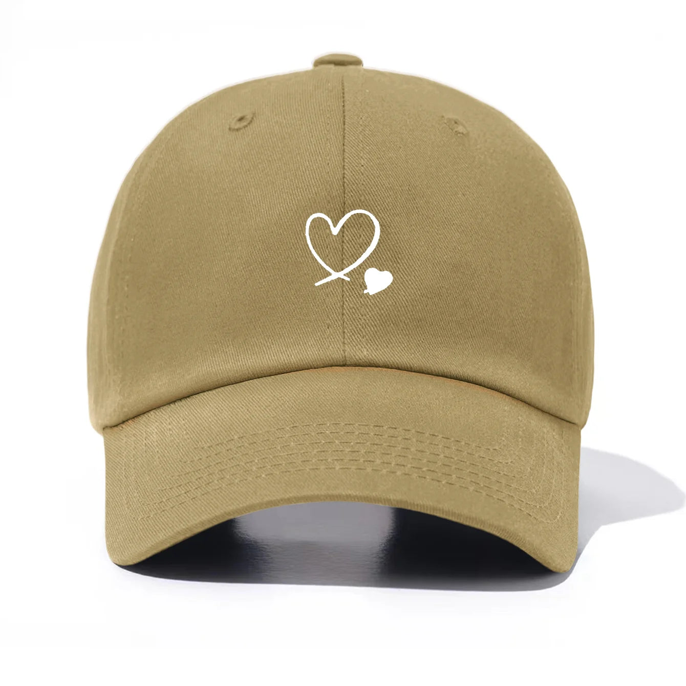 1 Piece Hearts Print Baseball Cap For Men & Women, Classic Casual Stylish, Perfect Gift For Families And Friends