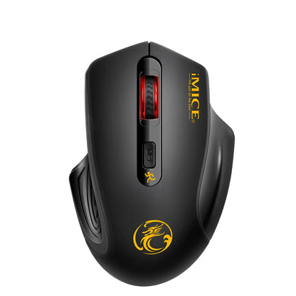 Novi bežični miš s podesivih 2000DPI, USB 3.0 prijamnikom, optički računalni miš 2.4GHz za gaming, ergonomskog dizajna za prijenosno računalo