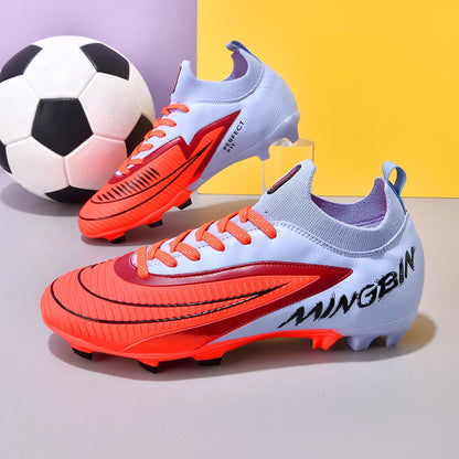 New Men Football Boots Cleats Sport Sport Adult Non-Slip Boys Sport Sport Outdoor Comfortable Ultralight Training Match Grass