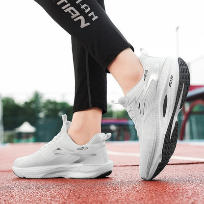 Unisex Sports Shoes Carbon Plate Walking Running Sneakers Shock-Absorbing Marathon Racing Athletics Training for Men's&Women