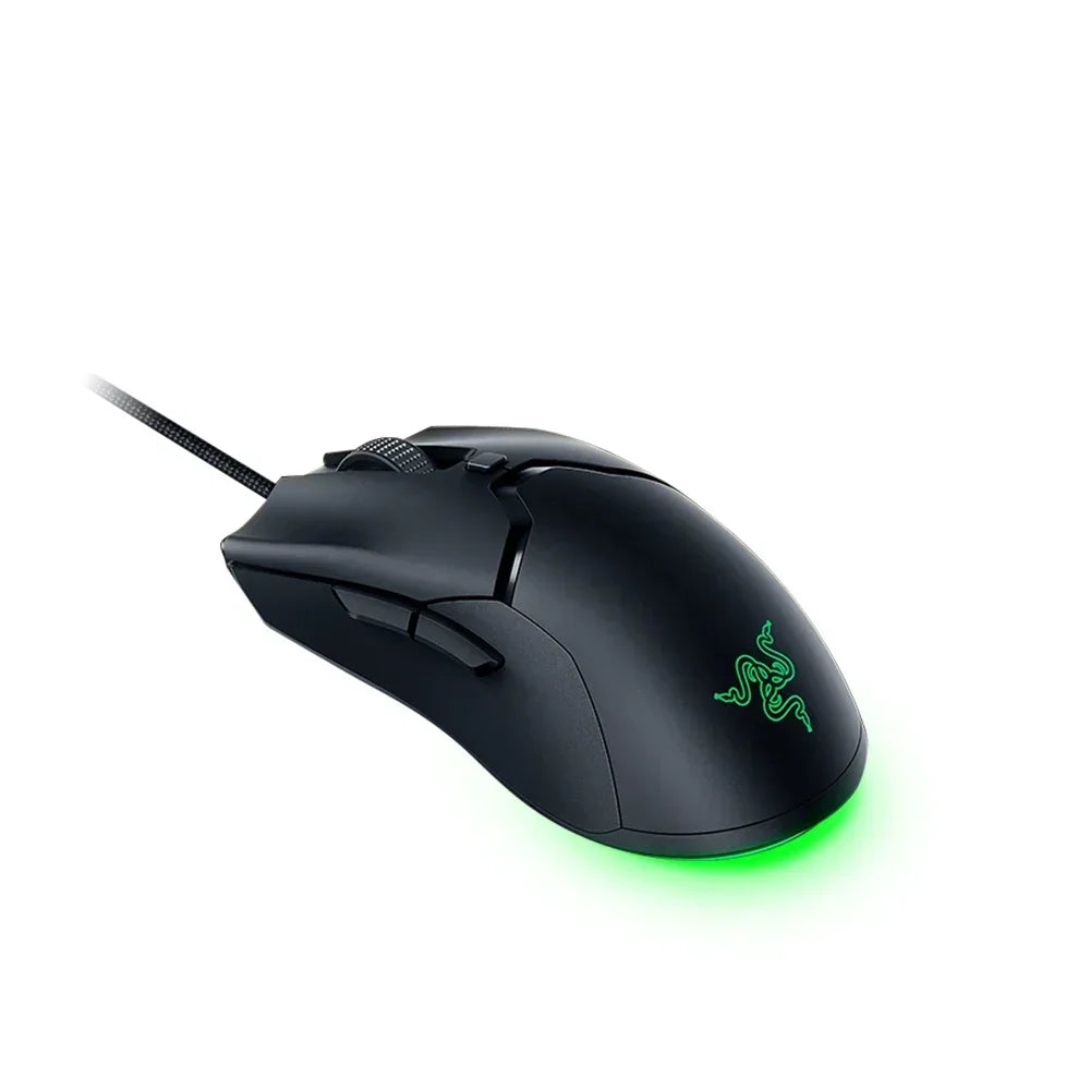 Razer nytårsgave Thunder Snake Viper Mini kablet e-sport-gamingmus til computer og laptop med RGB-lys, til små hænder