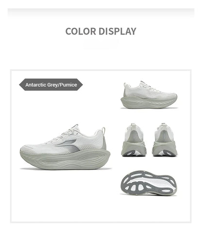 361 Degrees PopBlaze 5 Herren-Laufschuhe, neue Dämpfung, dicke Sohle, atmungsaktiv, rutschfest, Outdoor-Jogging-Sneaker für Herren 672532212