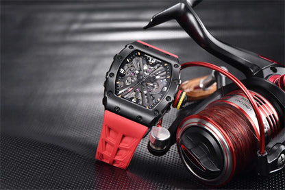 PAGANI DESIGN PD1738 Men Quartz Watches 42MM VH65 Black Case Sapphire Stainless Steel 50M Waterproof Wristwatch Watch for Men