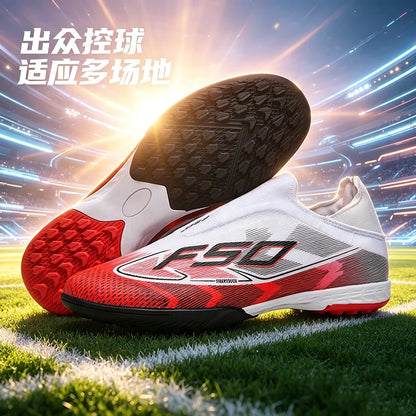 Men's New Indoor TF Football Boots High Quality Training Original Male Breathable Non-Slip Soccer Shoes Turf Futsal Football Shoes