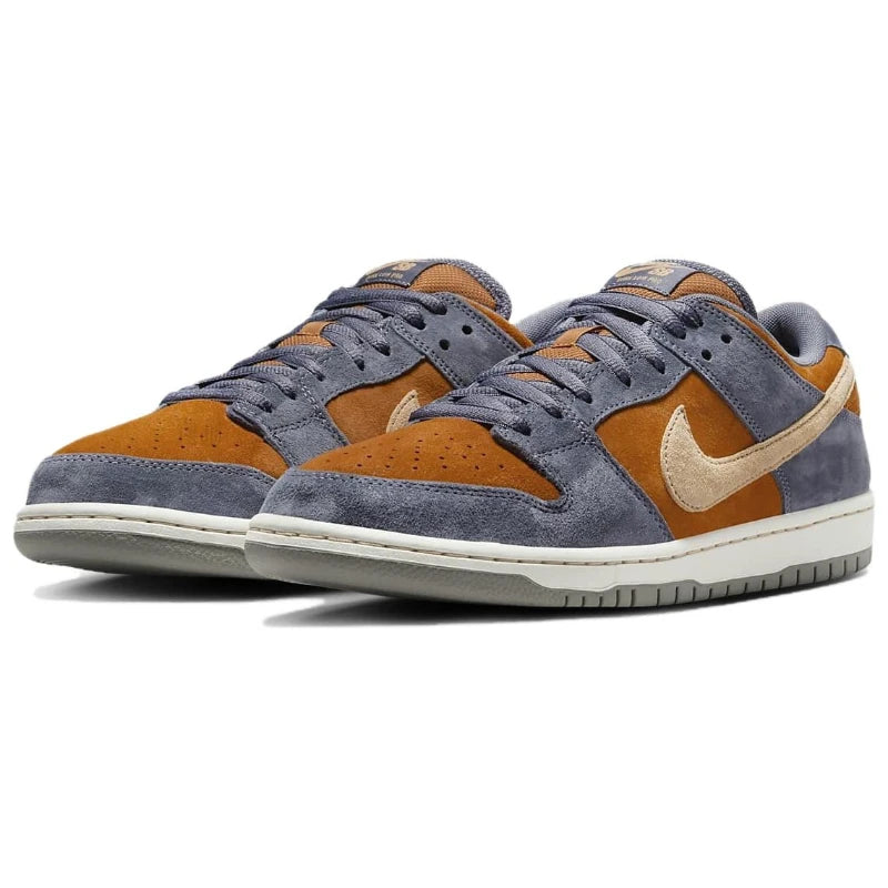 Nike SB Dunk Low Light Carbon Monarch Men Women Vintage Casual Skateboarding Shoes Unisex Anti-Slip Streetwear HF3063-002