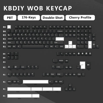 KBDiy GMK MarrsGreen Keycap tasti profilo Cherry Double Shot PBT ISO per kit tastiera meccanica gamer DIY Gaming Point KeyCap